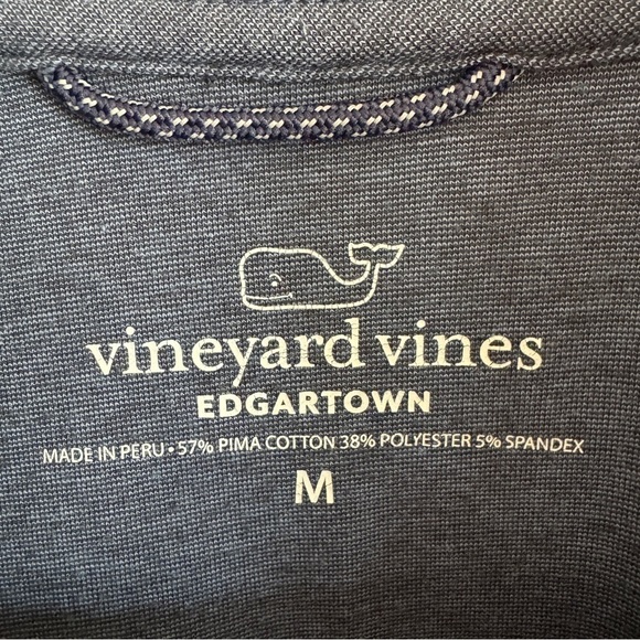 Vineyard Vines Edgartown Lightweight Shep Shirt 1/4 Zip Pullover, Size M - Picture 6 of 6